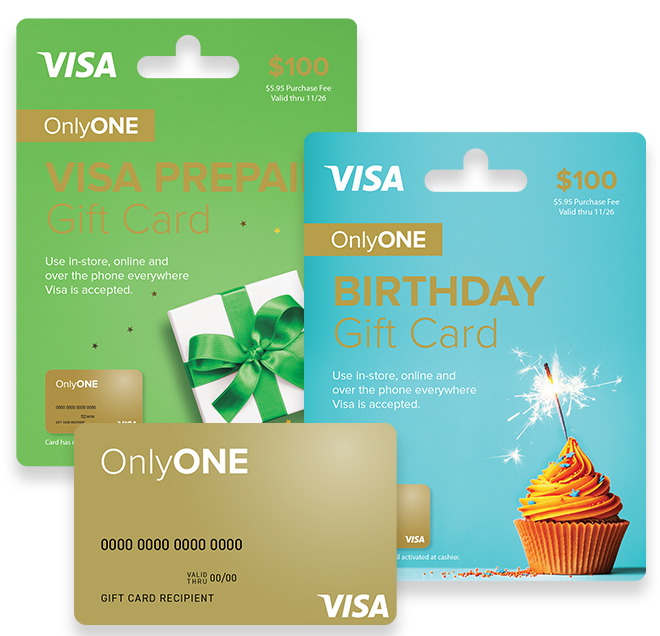 visa only one travel gift card
